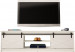 Szafka RTV GRANERO 200x56,7x35 biały/biały połysk - Galeria zdjęcie 3