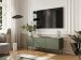 Szafka RTV 3D TRESSE 150x40x55 zieleń mat - Galeria zdjęcie 3
