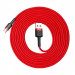 BASEUS KABEL USB DO USB-C CAFULE 2A 3M (CZERWONY) - Galeria zdjęcie 1