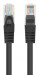 PATCHCORD KAT.6 UTP 2M CZARNY FLUKE PASSED LANBERG 10-PACK - Galeria zdjęcie 2