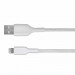 Kabel Belkin BoostCharge Braided Lightning to USB-A Cable 2m oplot White - Galeria zdjęcie 1