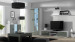 Szafka RTV SOHO 180 biały/ szary połysk - Galeria zdjęcie 3