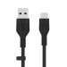 Kabel Belkin BoostCharge Flex USB-C to USB-A Cable 15W 3m Silicone Black - Galeria zdjęcie 1
