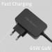 QOLTEC ŁADOWARKA GAN POWER PRO | 1XUSB-C | 65W - Galeria zdjęcie 3