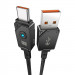 Kabel Baseus Unbreakable USB-USB C 100m 1m (czarny) - Galeria zdjęcie 4