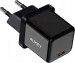 AUKEY ŁADOWARKA SIECIOWA PD 20W, MINI, CZARNA - Galeria zdjęcie 1