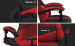 Fotel gamingowy Huzaro Force 4.4 Red Mesh - Galeria zdjęcie 13