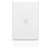 Acces Point Wi-Fi 6 Ubiquiti UniFi U6 In-Wall 2.4GHz(2x2)/5GHz(4x4)/6GHz(–) PoE+/PoE 4x1G 1x2,5G - Galeria zdjęcie 1