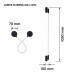 Lampa ścienna LED Activejet AJE-AJE-LIVIO WW - Galeria zdjęcie 11