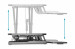 Digitus Ergonomiczna nakładka na biurkopowierzchnia: 950x615x106-460mm regulowana - Galeria zdjęcie 6