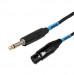 SSQ XZJM10 - Kabel Jack MONO - XLR Żeński 10 metrowy - Galeria zdjęcie 6