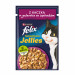 PURINA Felix Sensations Jellies z kaczką w galaretce ze szpinakiem - mokra karma dla kota - saszetka 85 g - Galeria zdjęcie 1