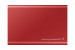 Dysk zewnętrzny SSD Samsung T7 (2TB; USB 3.2; czerwony; MU-PC2T0R/WW) - Galeria zdjęcie 4
