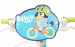 Rower dziecięcy TOIMSA Bluey 12" Błękitno-limonkowy - Galeria zdjęcie 13