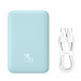 Powerbank Baseus Magnetic Mini Air Wireless 10000mAh 20W+kabel USB C-USB C (niebieski) - Galeria zdjęcie 9