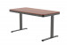 Biurko ACTIVEJET z elektryczną regulacją wysokości 140x70 ET119W-C czarny/orzech - Galeria zdjęcie 3