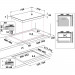 Płyta gazowa WHIRLPOOL AKWL 728/NB - Galeria zdjęcie 11