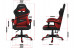 Fotel gamingowy Huzaro Force 4.4 Red Mesh - Galeria zdjęcie 14