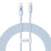 Kabel Baseus Gem USB C-IP 20W 2m (niebieski) - Galeria zdjęcie 1