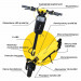Hulajnoga Elektryczna XRIDER MX10 18,2 Ah MAX 800W - Galeria zdjęcie 4