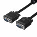 Kabel do monitora hd15 m/m hq 5m ekran+ferryt black cc-ppvga-5m-b - Galeria zdjęcie 1