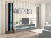 Regał VIGO NEW 180/40/30 biały/czarny połysk - Galeria zdjęcie 2
