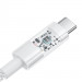 Kabel Baseus Gem Typ C-Typ C 100W 2m (biały) - Galeria zdjęcie 4
