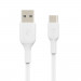 Kabel Belkin BoostCharge USB-C to USB-A Cable 15W 3m White - Galeria zdjęcie 3