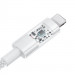 Kabel Baseus Gem 2.4A 1m (biały) - Galeria zdjęcie 4