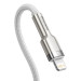 BASEUS KABEL USB-C LIGHTNING CAFULE PD 1M BIAŁY - Galeria zdjęcie 3