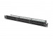 Lanberg patch panel 48 port 1u kat.5e utp czarny ppu5-1048-b - Galeria zdjęcie 1