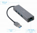 GEMBIRD ADAPTER USB-AM DO LAN GIGABIT HUB USB 3.0 - Galeria zdjęcie 3