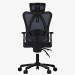 Zestaw Biurko TUCKANO czarne + Fotel ergonomiczny GEMBIRD czarny - Galeria zdjęcie 22
