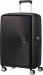 Walizka średnia American Tourister Soundbox EXP - bass black - Galeria zdjęcie 2