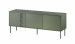 Szafka RTV 3D TRESSE 150x40x55 zieleń mat - Galeria zdjęcie 1