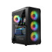 LOGIC OBUDOWA LOGIC PORTOS ARGB MIDI USB 3.0 BLACK - Galeria zdjęcie 1