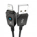 Kabel Baseus Unbreakable USB-IP 2.4A 1m (czarny) - Galeria zdjęcie 2