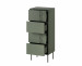 Komoda 4S TRESSE 50x40x125 zieleń mat - Galeria zdjęcie 2