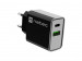 NATEC ŁADOWARKA SIECIOWA RIBERA USB-A+USB-C 20W PD - Galeria zdjęcie 1