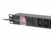 Lanberg listwa zas. rack pdu (1u,10a,10x 230v,2m) pdu-10i-0200-iec-bk - Galeria zdjęcie 4