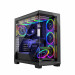 MODECOM OBUDOWA VOLCANO STELLAR ARGB MIDI 5F BLACK - Galeria zdjęcie 1
