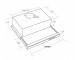 Okap podszafkowy teleskopowy AKPO WK-7 LIGHT ECO 60 INOX (front stal nierdzewna) - Galeria zdjęcie 3