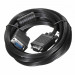 Kabel do monitora hd15 m/m hq 3m ekran+ferryt black cc-ppvga-10-b - Galeria zdjęcie 2
