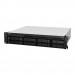 NAS Synology RS1221RP+; 2U RACK; 8x (3.5" SATA HDD/2.5" SATA HDD); AMD Ryzen V1500B; 4 GB DDR4 ECC SODIMM, 4x 1GbE RJ-45 - Galeria zdjęcie 2