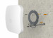 Router WiFi 5 Mikrotik cAP ac (RBcAPGi-5acD2nD) 2,4GHz(2x2)/5GHz(2x2) 2p - Galeria zdjęcie 4