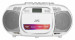 Radioodtwarzacz JVC RC-E451W Boombox white - Galeria zdjęcie 2