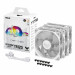 Wentylator ASUS TUF Gaming TR120 ARGB WHITE 3IN1 (90DA0093-B09020) - Galeria zdjęcie 11