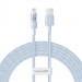 Kabel Baseus Gem 2.4a 2m (niebieski) - Galeria zdjęcie 1