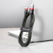 BASEUS KABEL CAFULE 2A 2M (CZERWONO-CZARNY) - Galeria zdjęcie 8