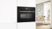 Piekarnik kompaktowy z funkcją mikrofali BOSCH CMG7241B1 czarny - Galeria zdjęcie 5